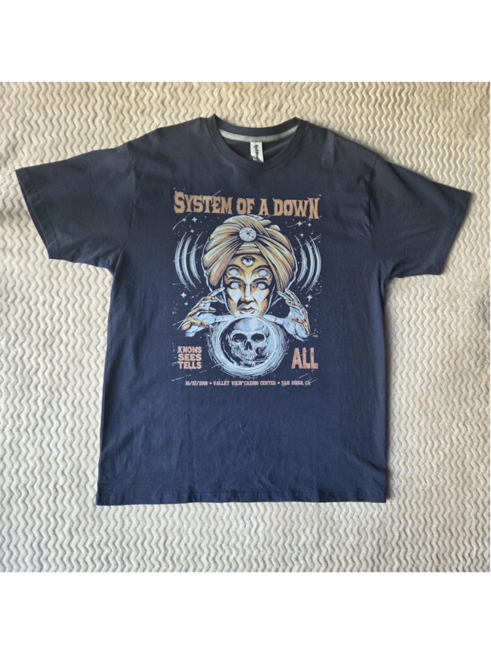 system of a down shirt size 2x